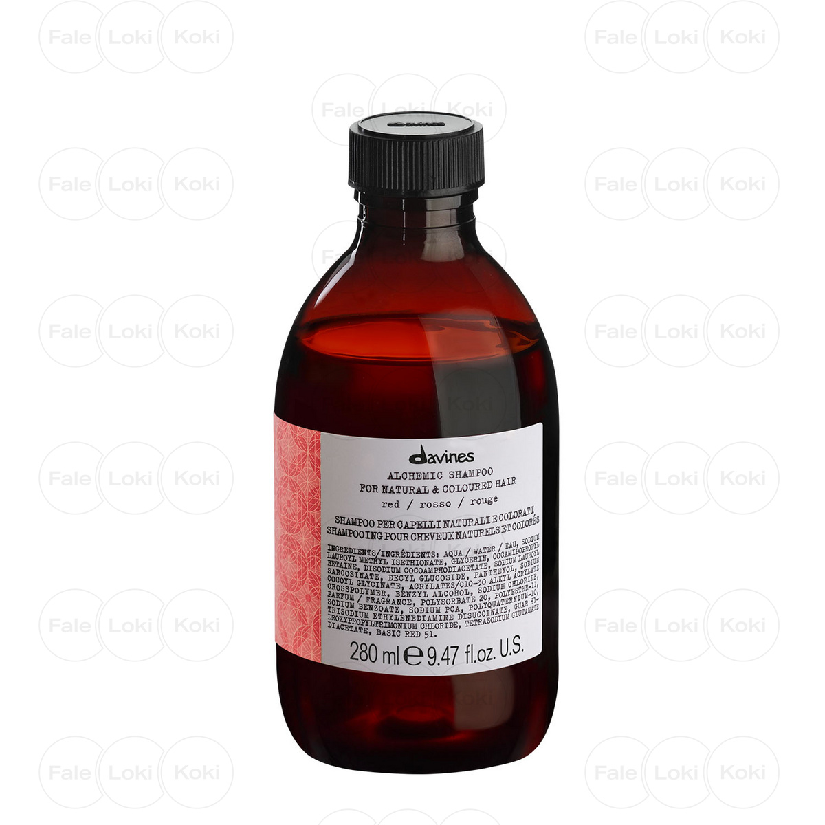 DAVINES ALCHEMIC szampon do włosów Alchemic Shampoo Red 280 ml