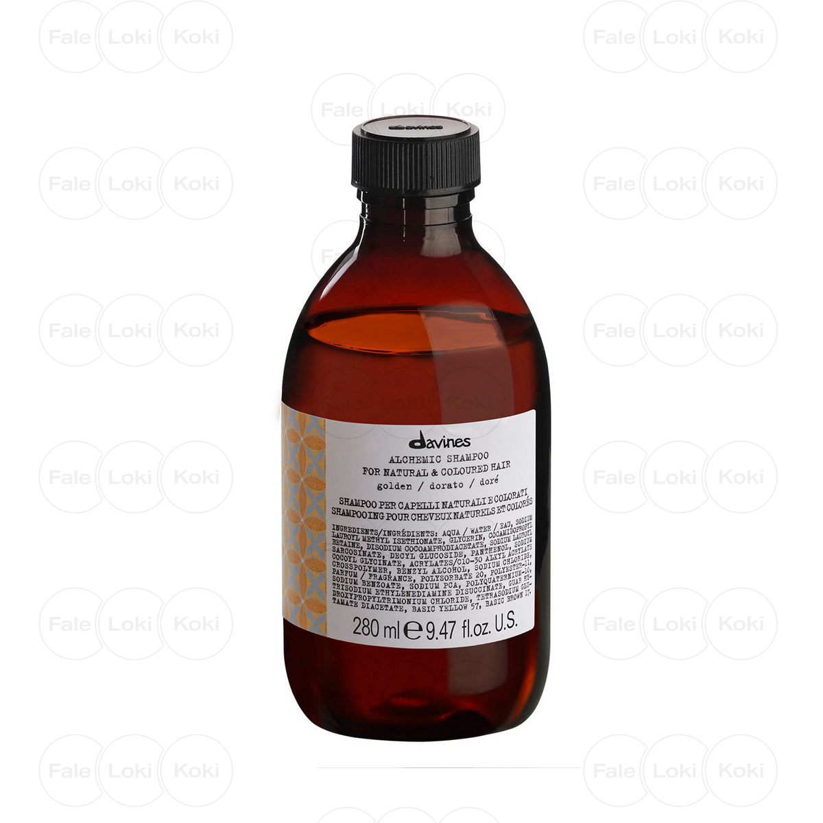 DAVINES ALCHEMIC szampon do włosów Alchemic Shampoo Golden 280 ml