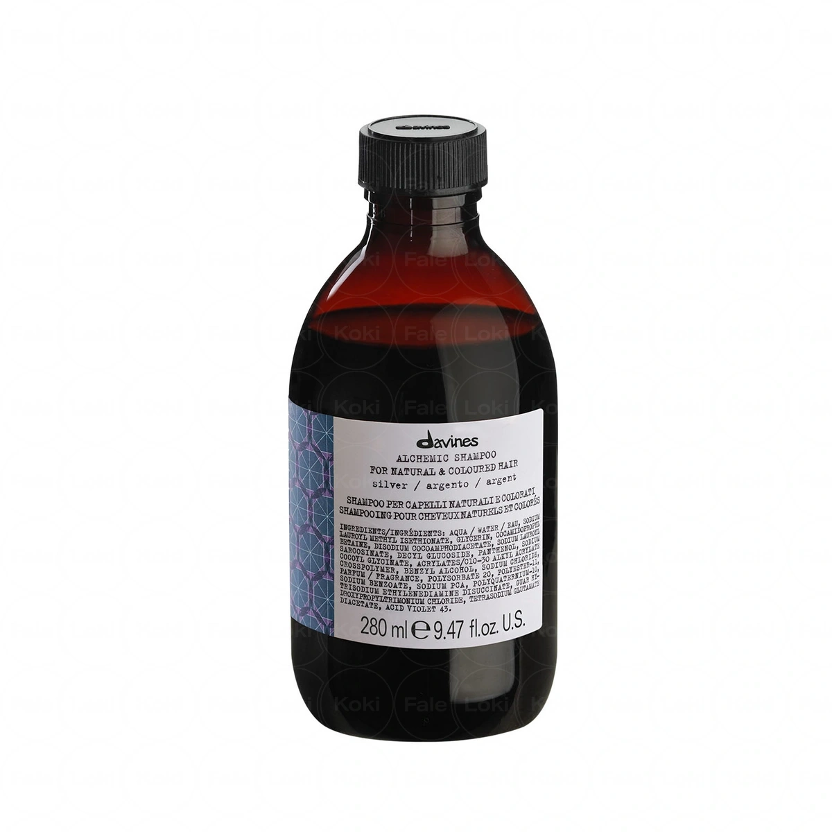 DAVINES ALCHEMIC szampon do włosów Alchemic Shampoo Silver 280 ml