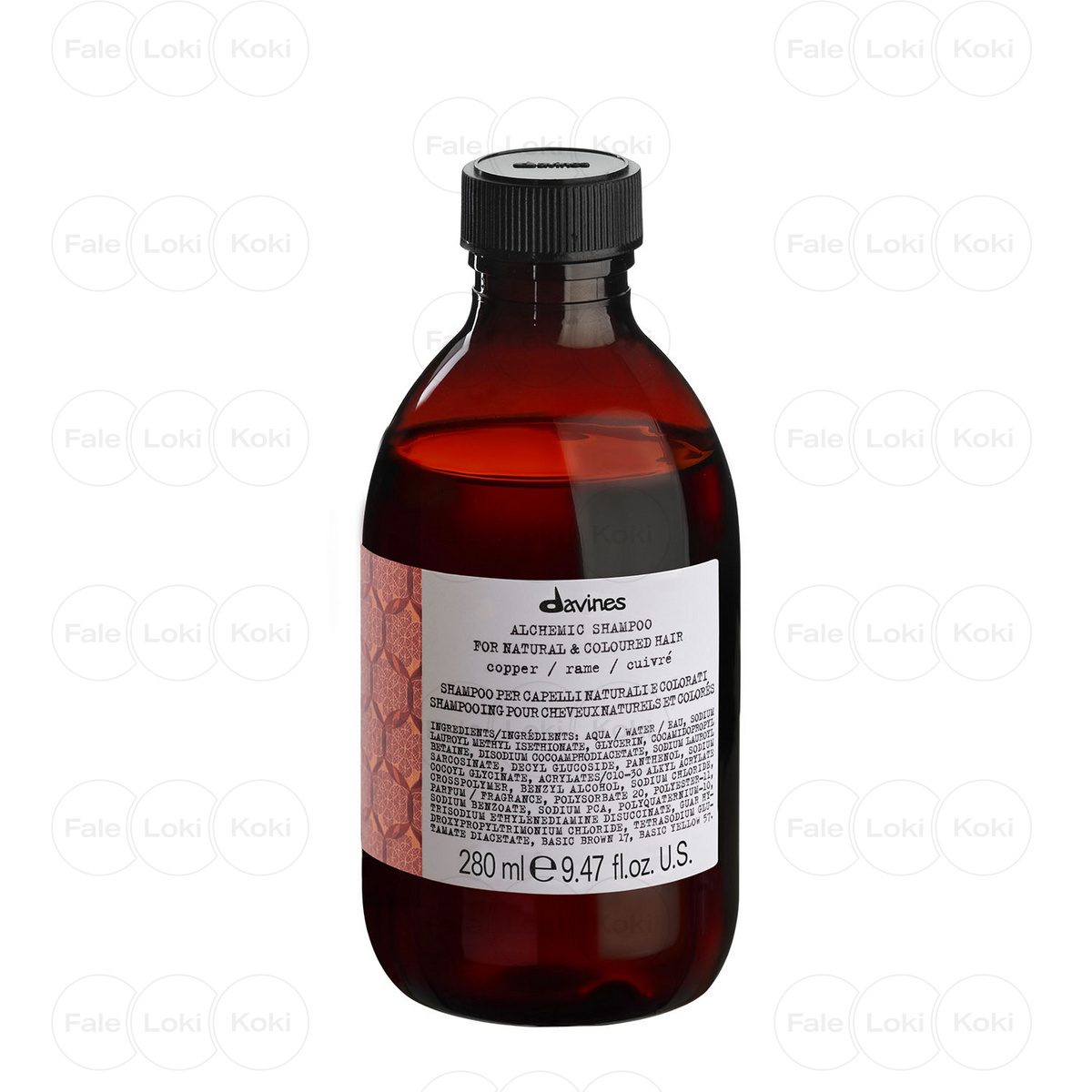 DAVINES ALCHEMIC szampon do włosów Alchemic Shampoo Copper  280 ml