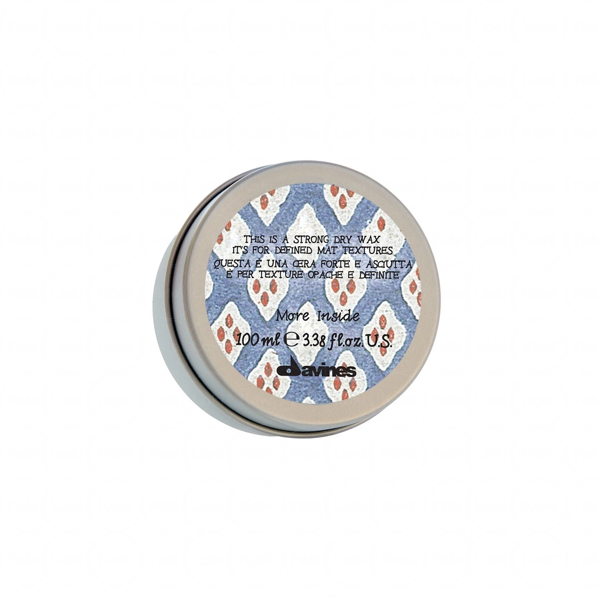 DAVINES MORE INSIDE wosk do włosów Strong Dry Wax 75 ml