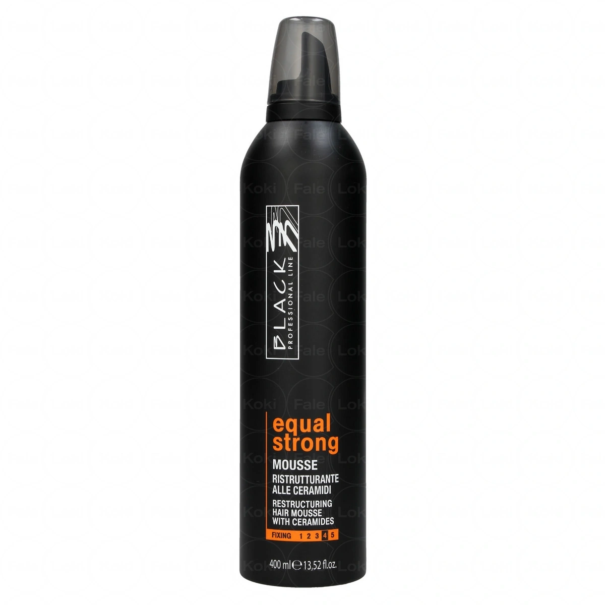 BLACK   bardzo mocna pianka do włosów 400 ml