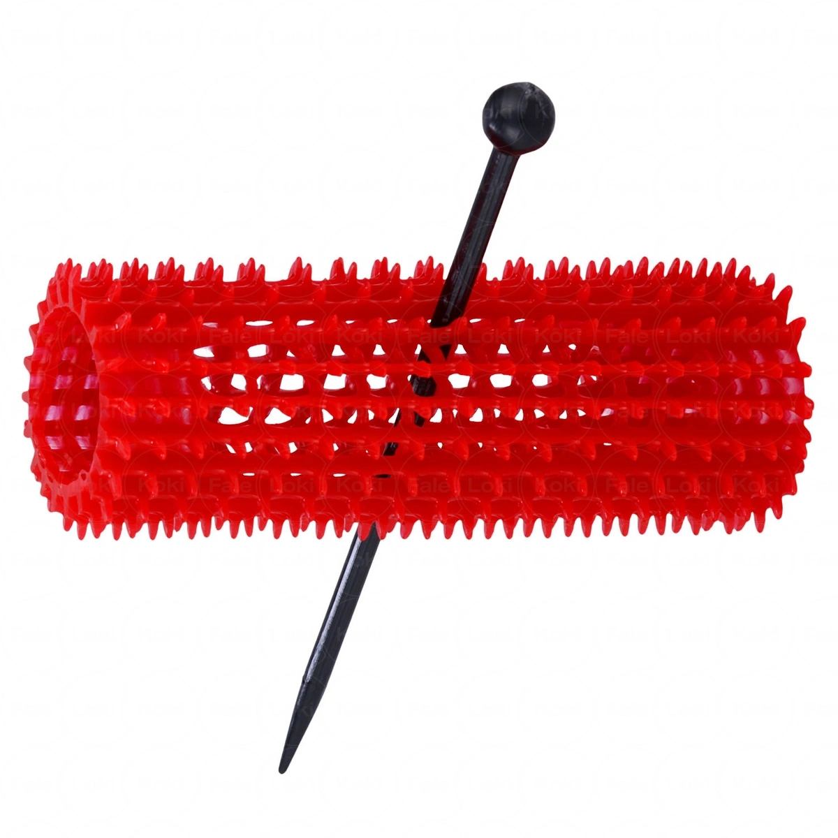 GORGOL   wałki do układania KAMM czerwone (26 mm) 9 szt.