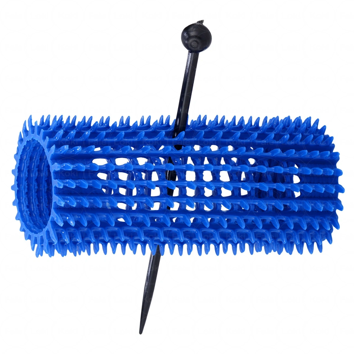 GORGOL   wałki do układania KAMM niebieskie (30 mm) 7 szt.