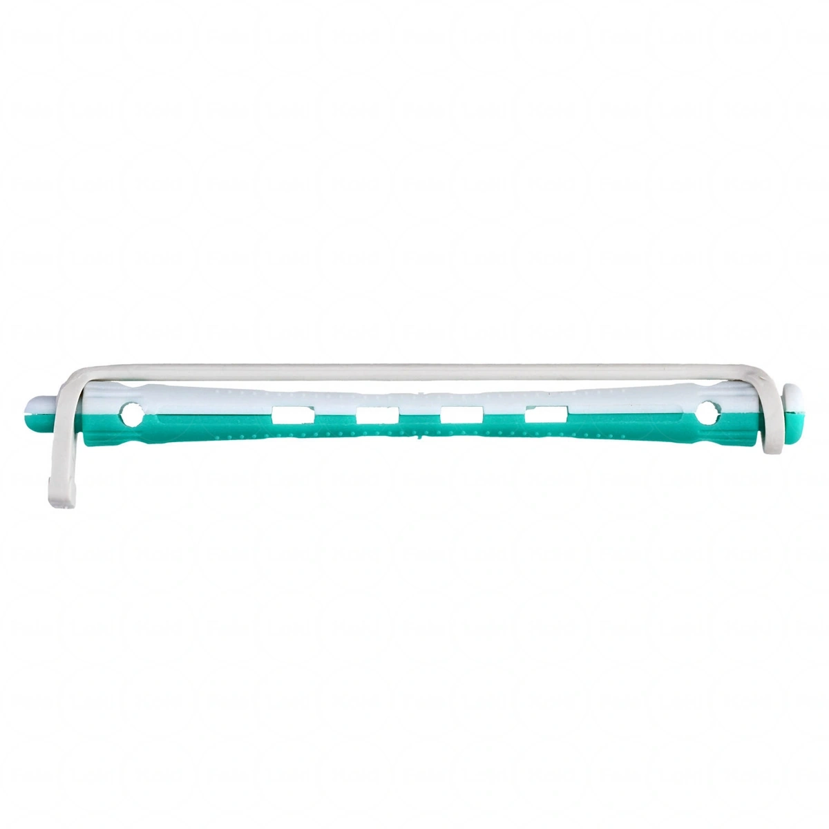 COMAIR   wałki do trwałej  biało-zielone 6 mm