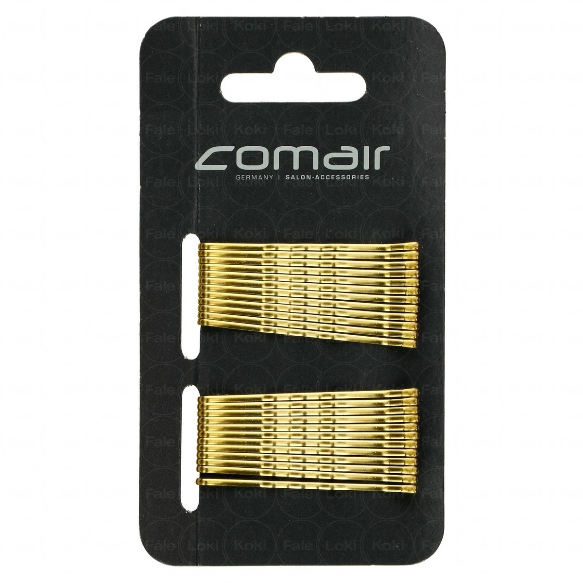 COMAIR   wsuwki do włosów złote 5 cm