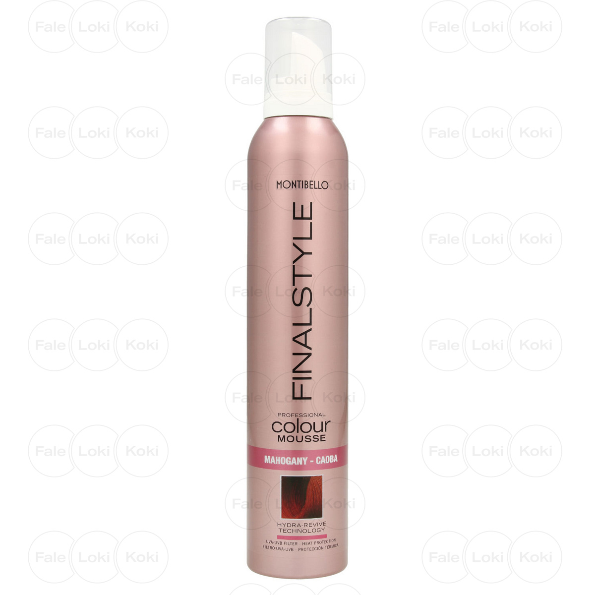 MONTIBELLO FINALSTYLE COLOUR koloryzująca pianka do włosów mahoń 320 ml