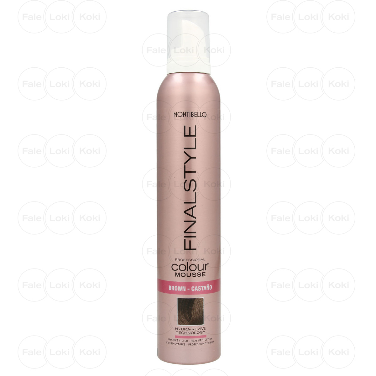 MONTIBELLO FINALSTYLE COLOUR koloryzująca pianka do włosów brąz 320 ml