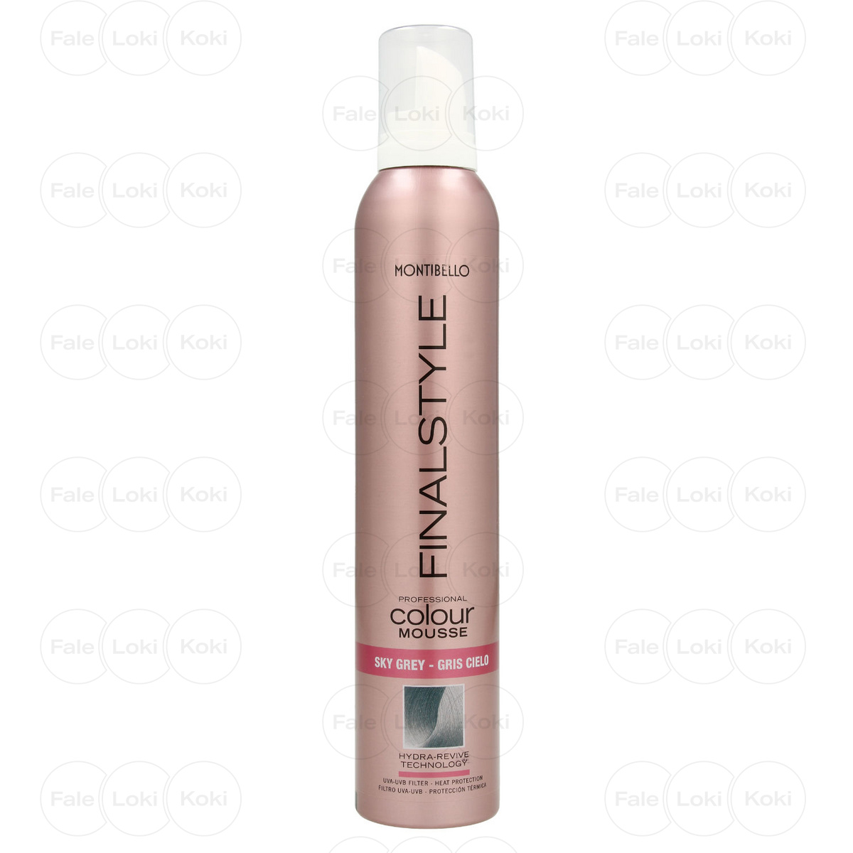 MONTIBELLO FINALSTYLE COLOUR koloryzująca pianka do włosów szarość 320 ml