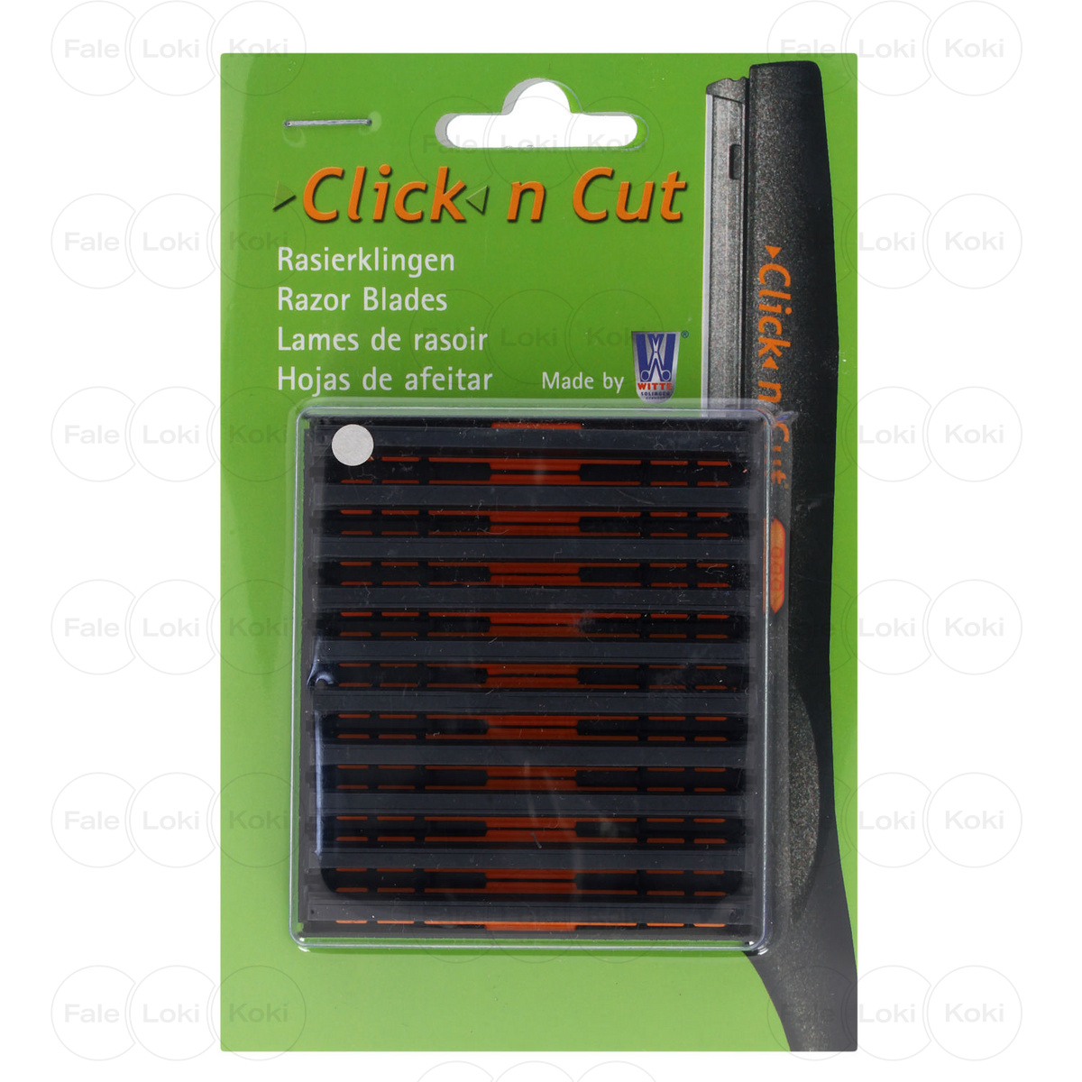 WITTE CLICK`N CUT wymienne ostrza do brzywty degażowe 10 szt.