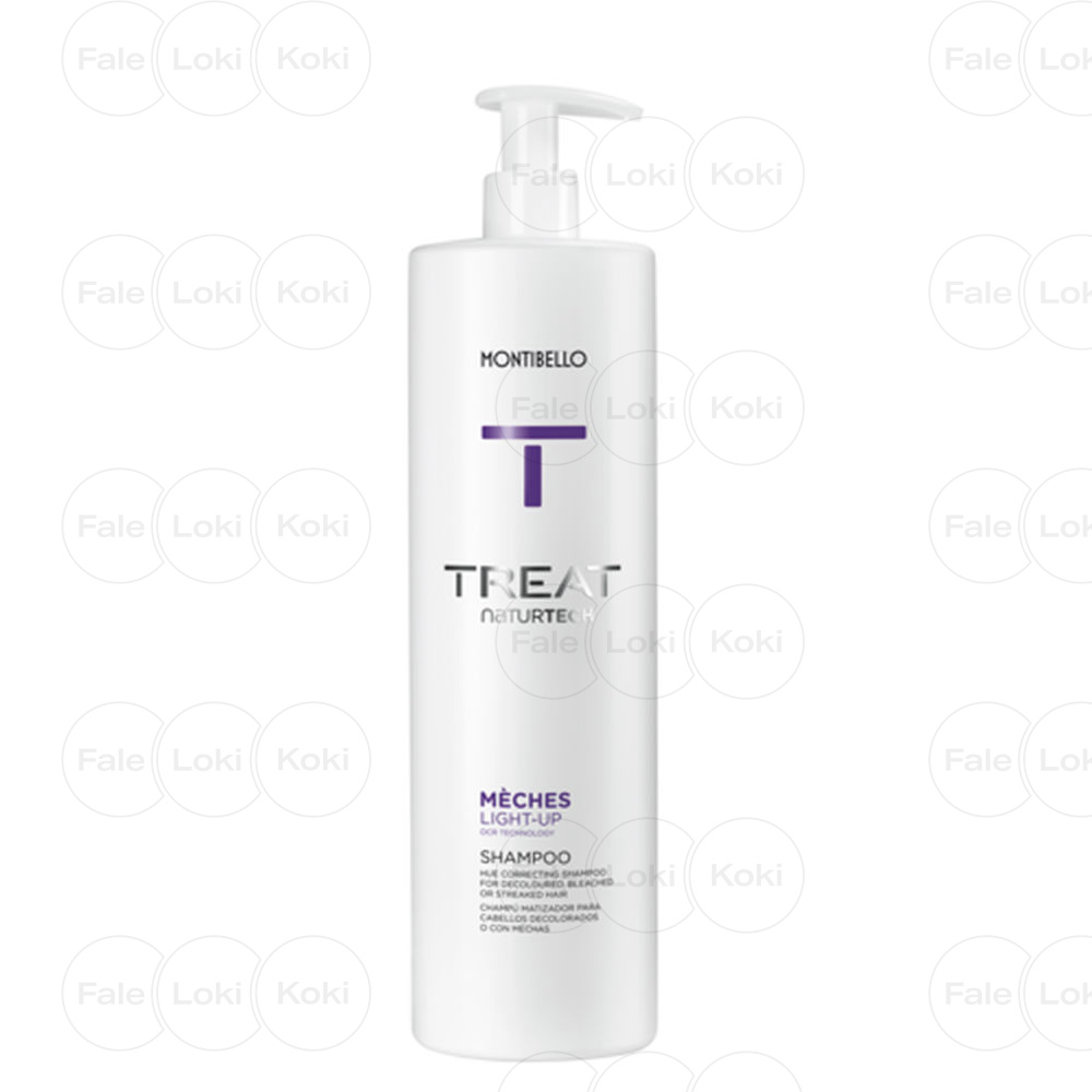 MONTIBELLO TREAT NATURTECH szampon do włosów po dekoloryzacji Mèches Light-up 1000 ml