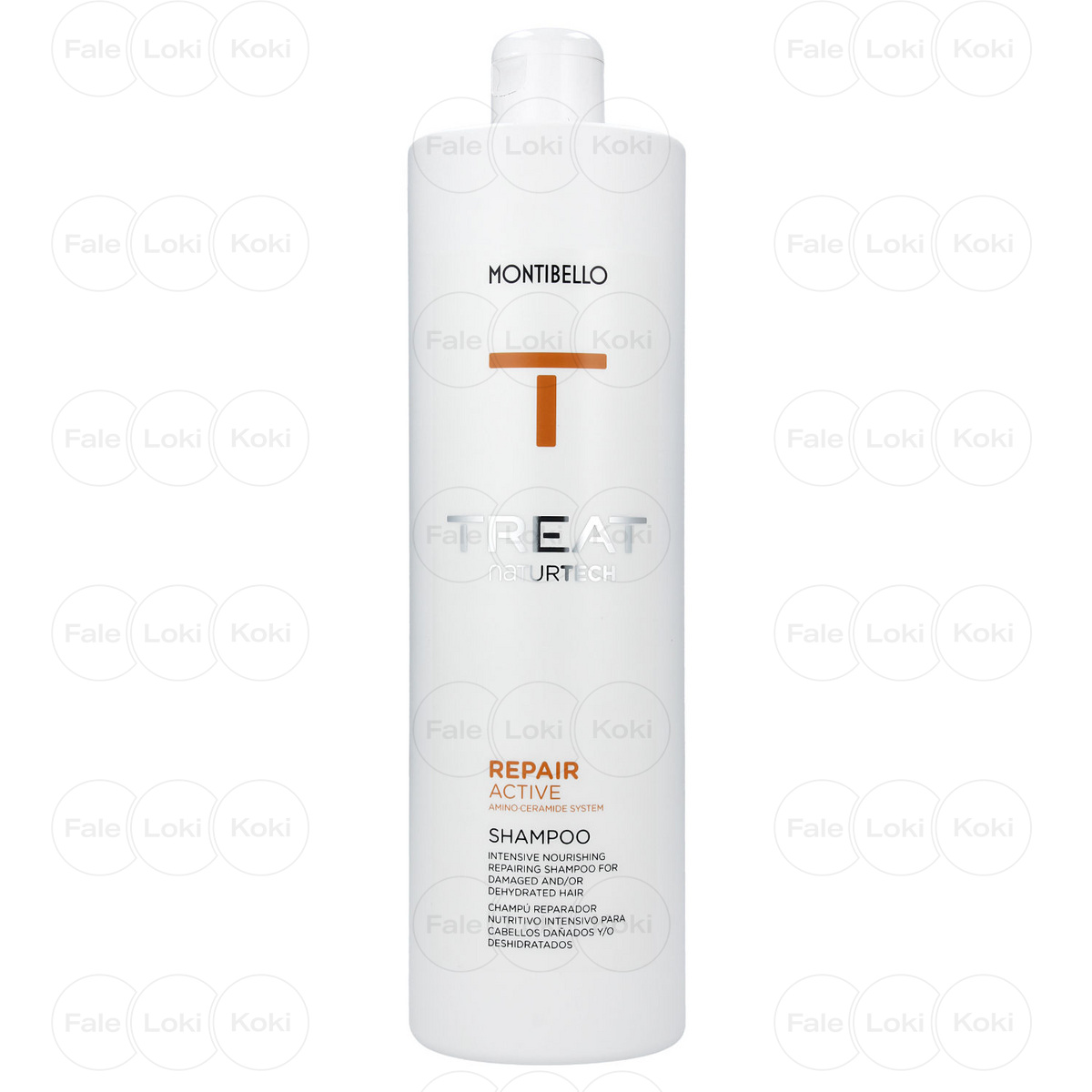 MONTIBELLO TREAT NATURTECH szampon do włosów zniszczonych Repair Active 1000 ml