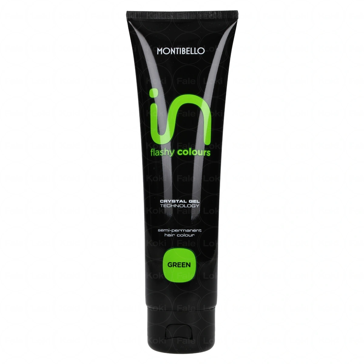 MONTIBELLO IN FLASHY COLOURS żel koloryzujący do włosów green/zielony 150 ml