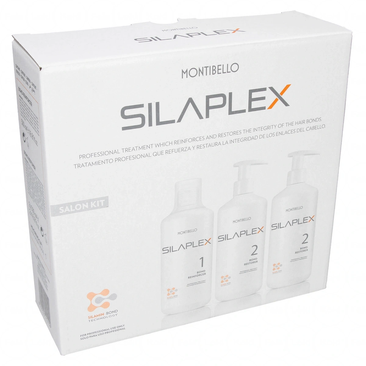 MONTIBELLO SILAPLEX zestaw wzmacniająco-odbudowujący (No.1+ No.2 x 2 szt.)