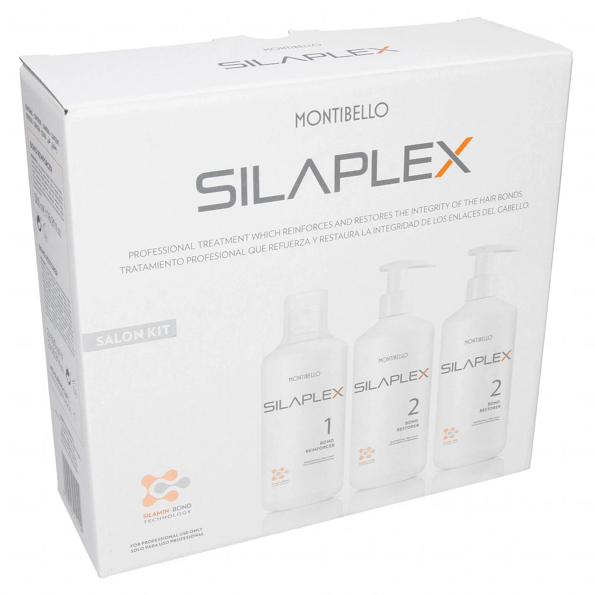 MONTIBELLO SILAPLEX zestaw wzmacniająco-odbudowujący (No.1+ No.2 x 2 szt.)