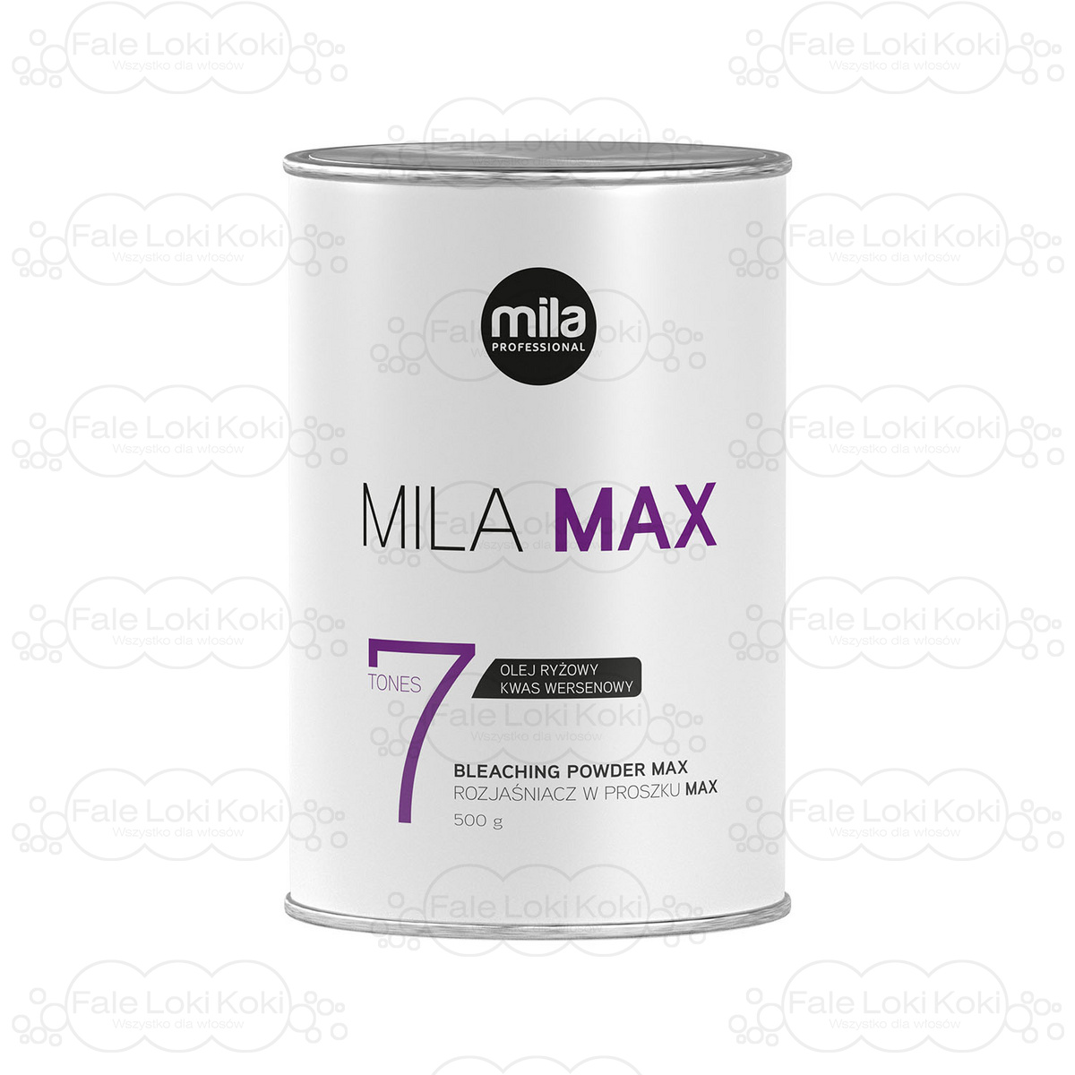 MILA PROFESSIONAL MAX rozjaśniacz do włosów 500 g