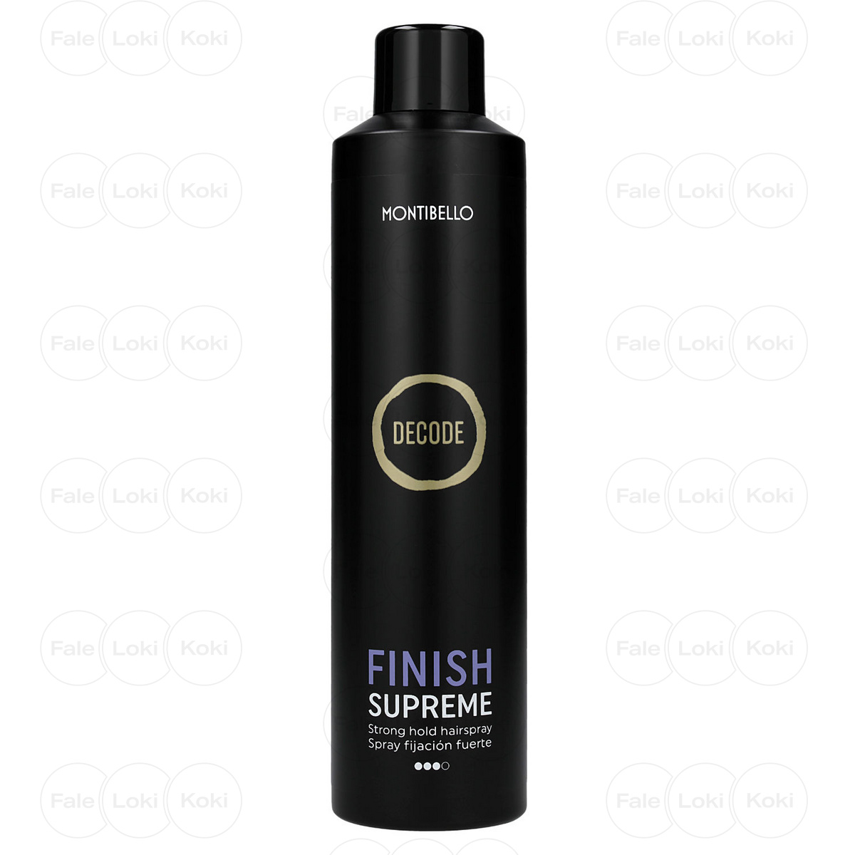 MONTIBELLO DECODE mocny lakier utrwalający Finish Supreme 400 ml