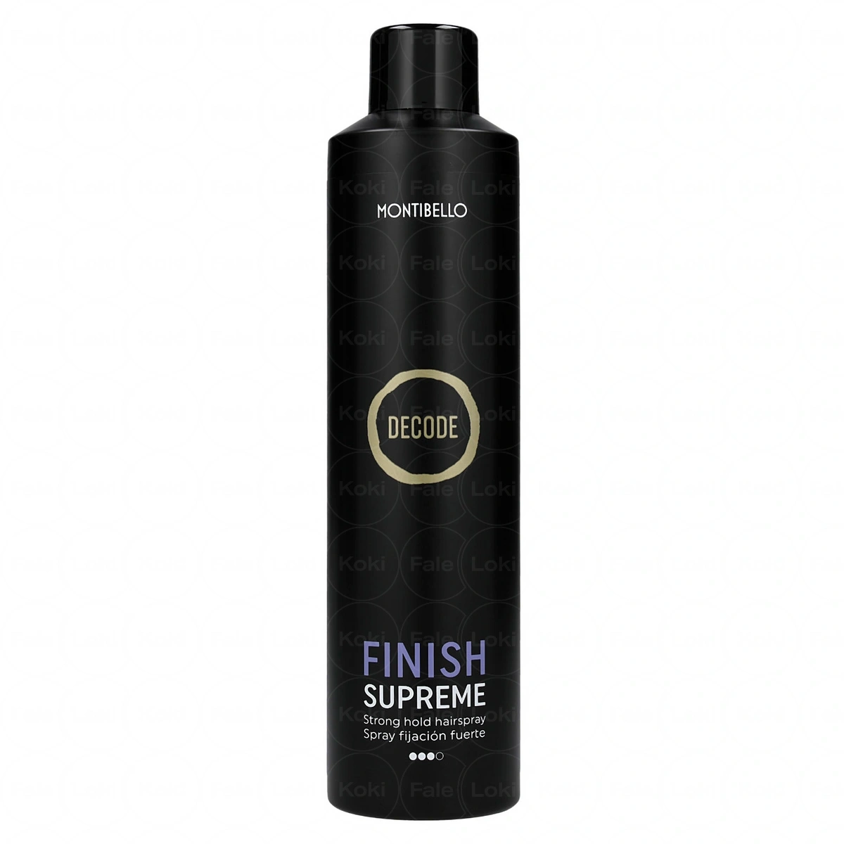 MONTIBELLO DECODE mocny lakier utrwalający Finish Supreme 400 ml