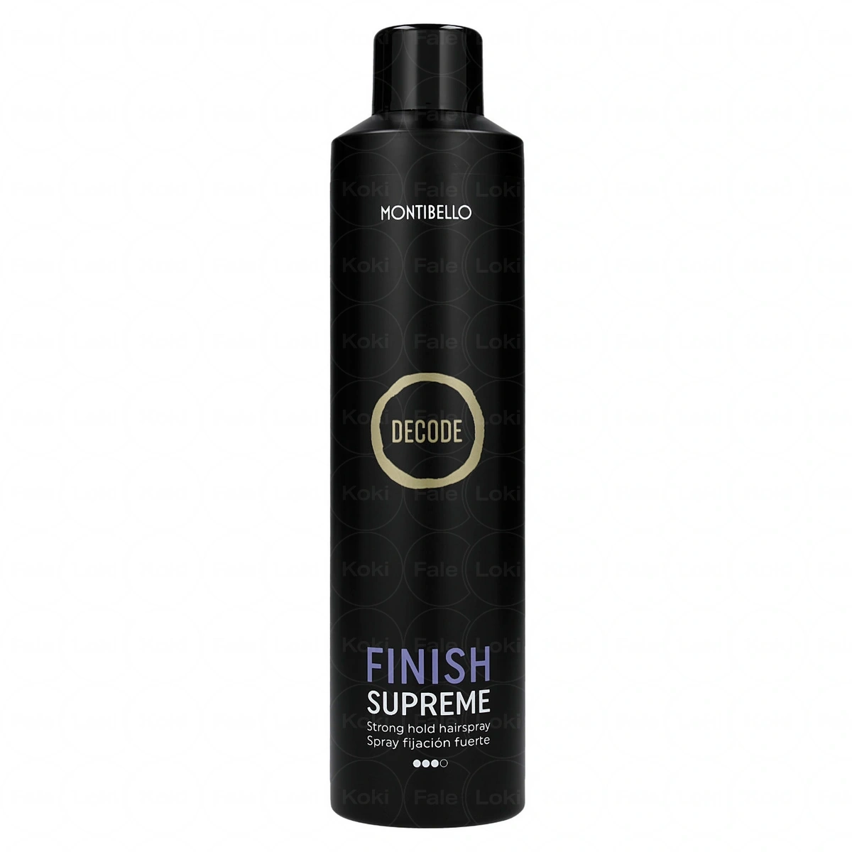 MONTIBELLO DECODE mocny lakier utrwalający Finish Supreme 400 ml