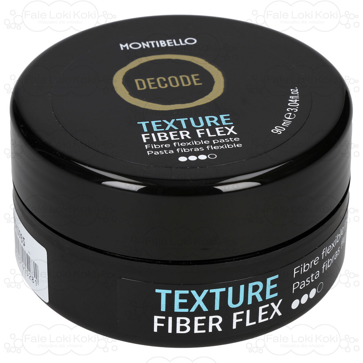 MONTIBELLO DECODE elastyczna pasta modelująca do włosów Texture Fiber Flex 90 ml