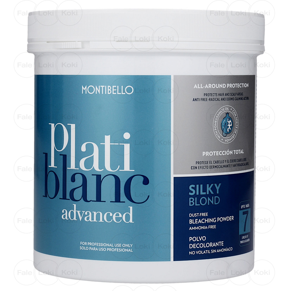 MONTIBELLO PLATIBLANC rozjaśniacz do włosów Advanced Silky Blond 500 g