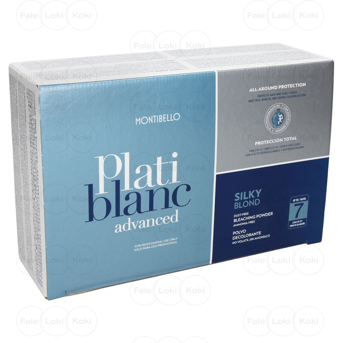 MONTIBELLO PLATIBLANC rozjaśniacz do włosów Advanced Silky Blond 2x500 g