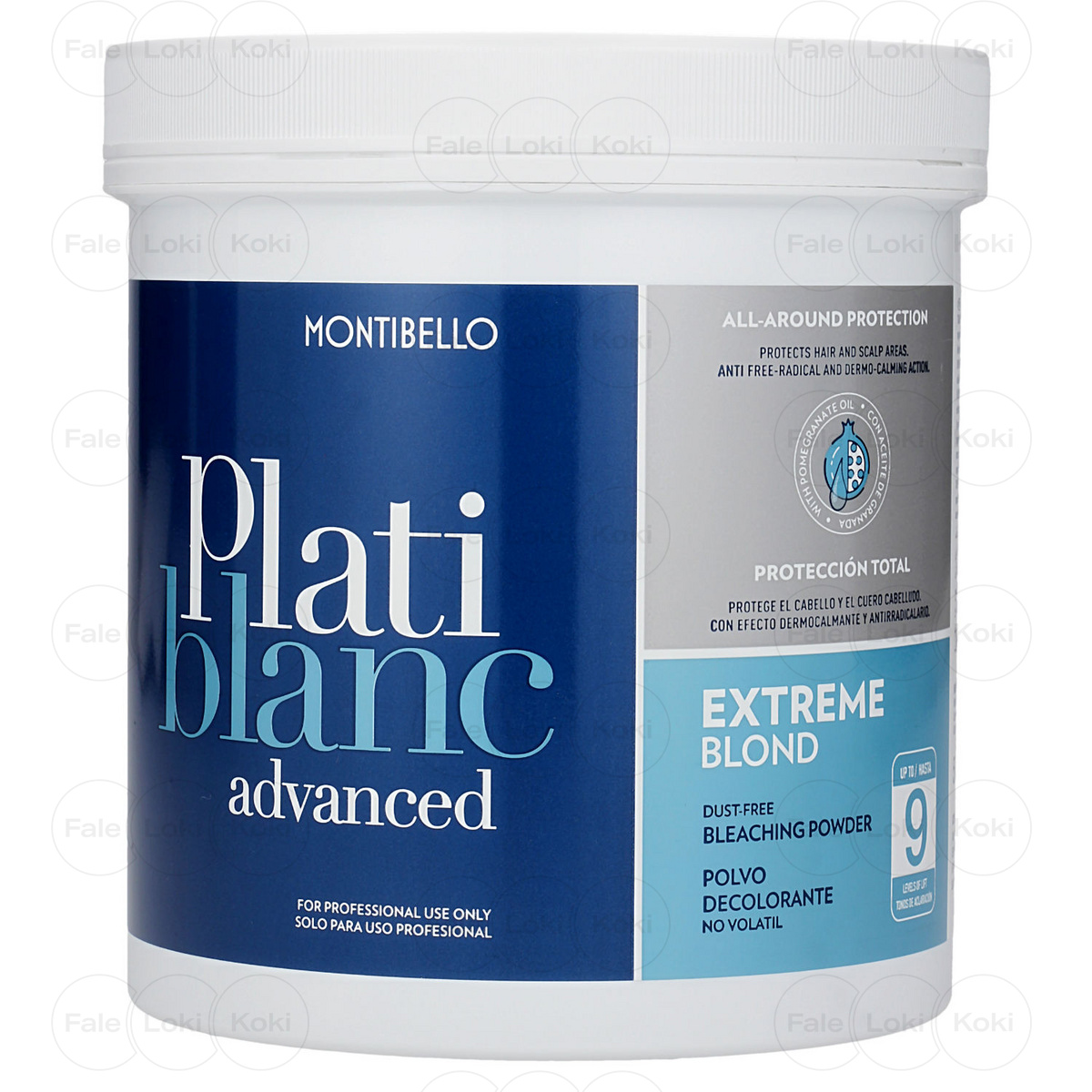 MONTIBELLO PLATIBLANC rozjaśniacz do włosów Advanced Extreme Blond 500 g