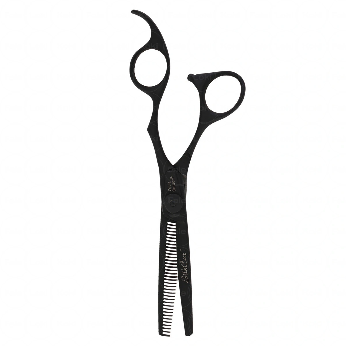 OLIVIA GARDEN SILKCUT degażówki do cieniowania czarne 6.35 "
