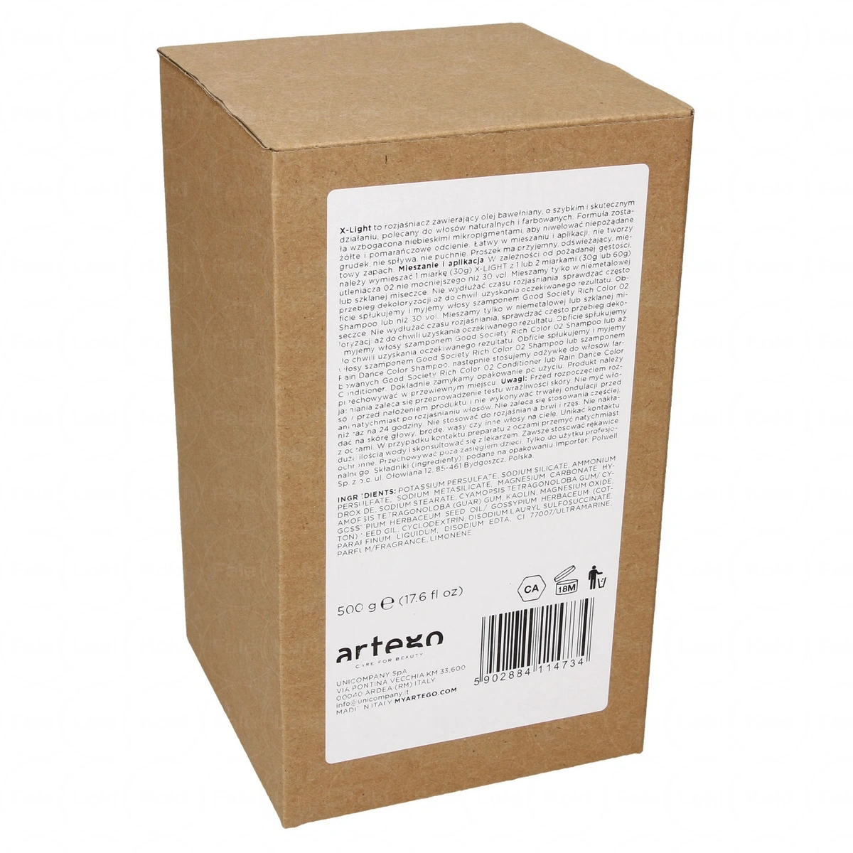 ARTEGO rozjaśniacz do włosów X-Light 500 g
