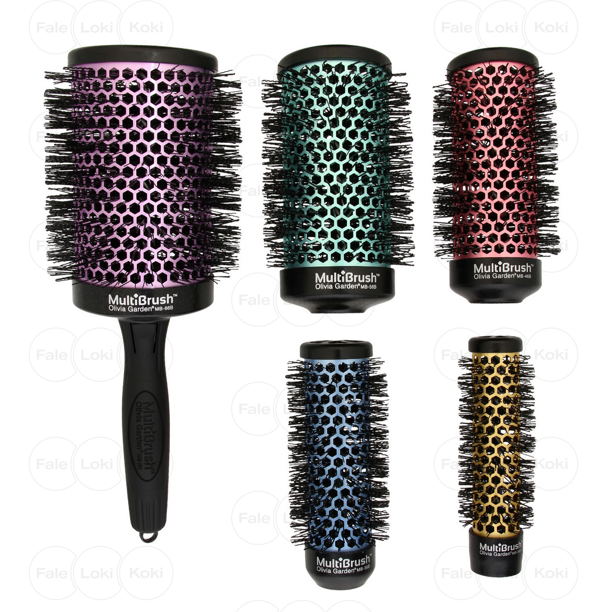 OLIVIA GARDEN MULTIBRUSH zestaw szczotek do modelowania Starter Kit