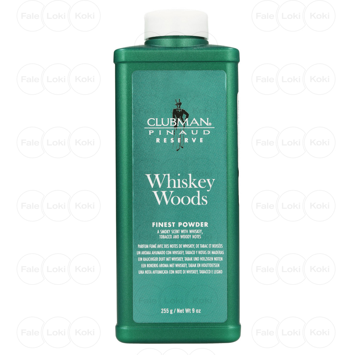 CLUBMAN talk do skóry i włosów Whiskey woods talc 255 g