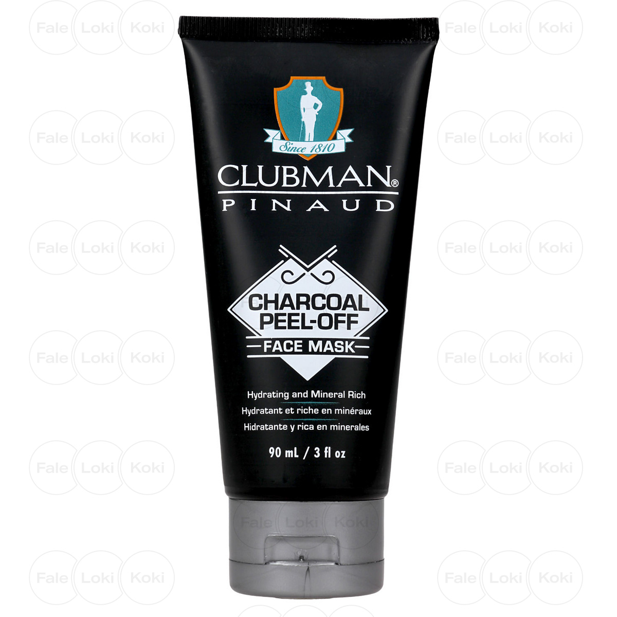 CLUBMAN maska do oczyszczania twarzy  Czarna CHAROCAL BLACK MASK  90 ml