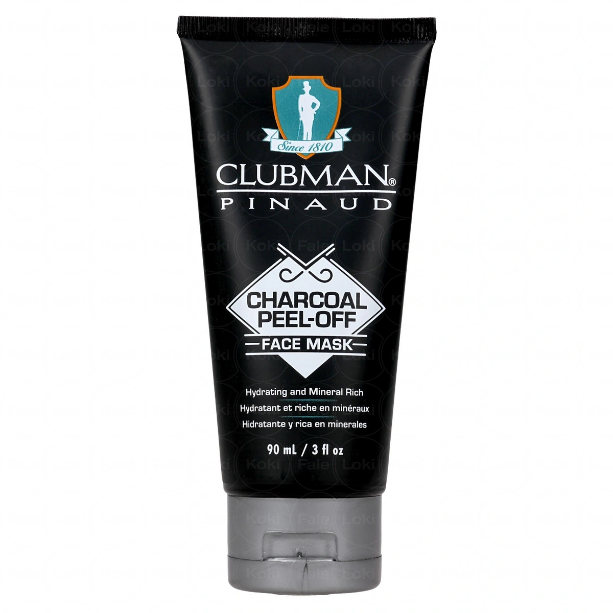 CLUBMAN maska do oczyszczania twarzy  Czarna CHAROCAL BLACK MASK  90 ml