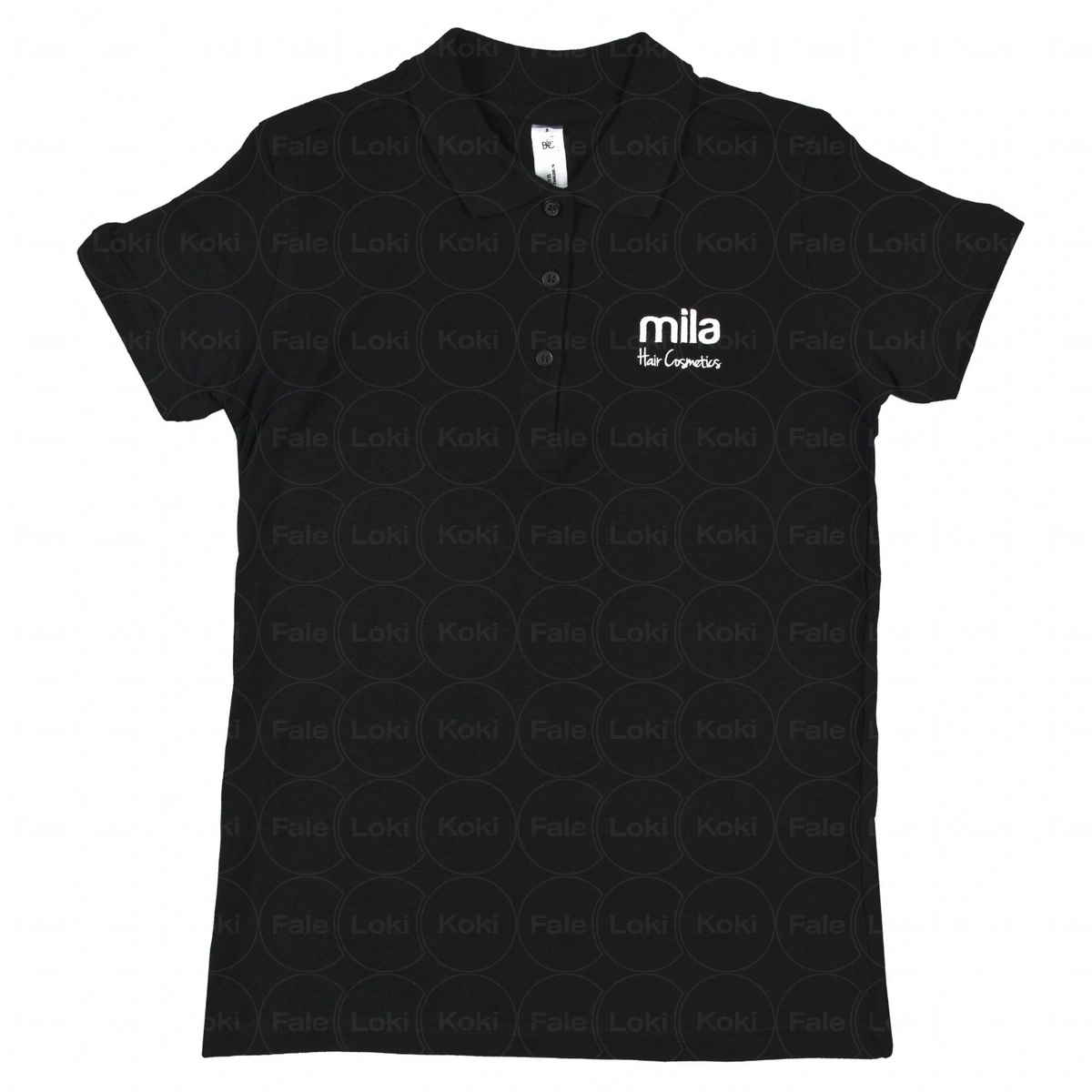 MILA PROFESSIONAL   koszulka polo damska z haftem L