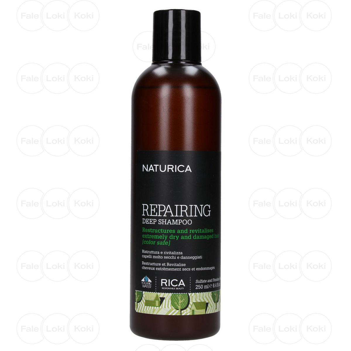 RICA NATURICA szampon do włosów zniszczonych Repairing Shampoo 250 ml