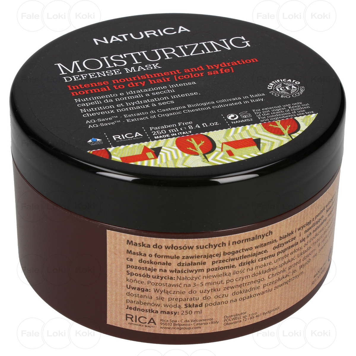 RICA NATURICA maska odżywczo - nawilżająca Moisturaizing Mask 250 ml