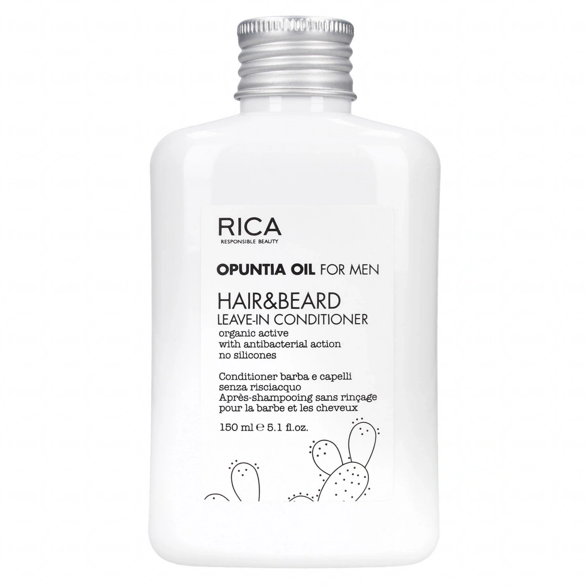 RICA OPUNTIA OIL FOR MEN odżywka  nawilżająca Hair & Beard Conditioner Leave In 150 ml