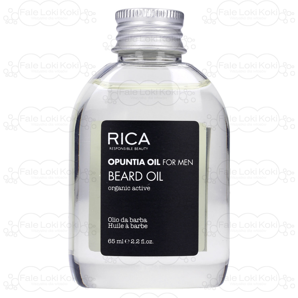 RICA OPUNTIA OIL FOR MEN olejek zmiękczający  Beard Oil 65 ml