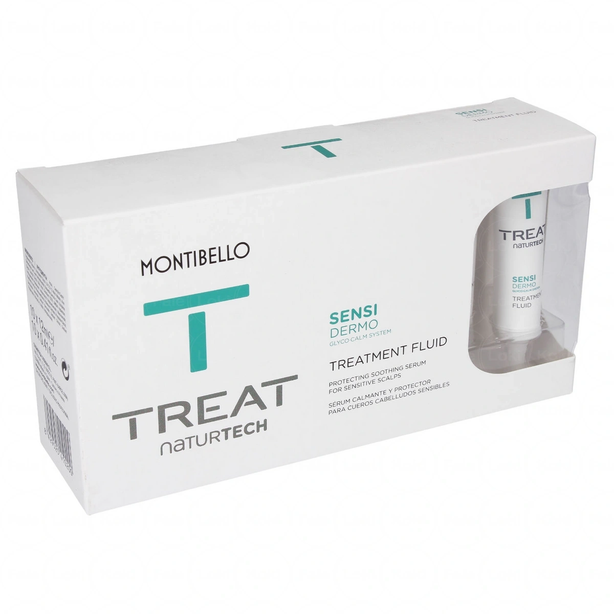 MONTIBELLO TREAT NATURTECH ampułki do wrażliwej skóry głowy Sensi Dermo 10x12 ml