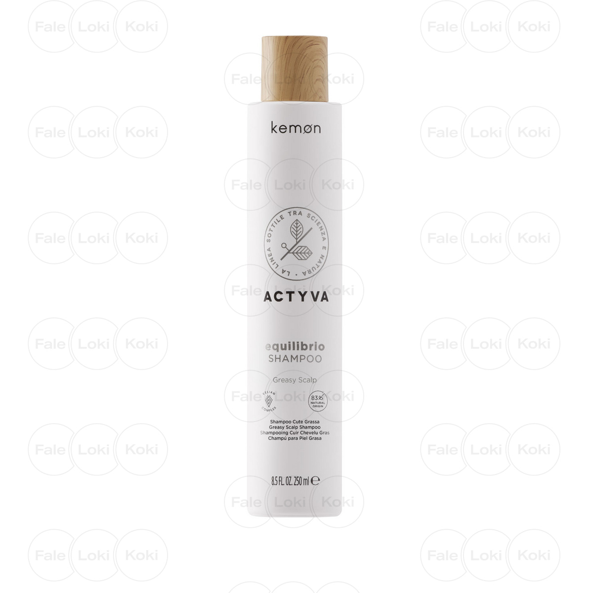 KEMON ACTYVA szampon do przetłuszczającej się skóry głowy EQUILIBRIO 250 ml