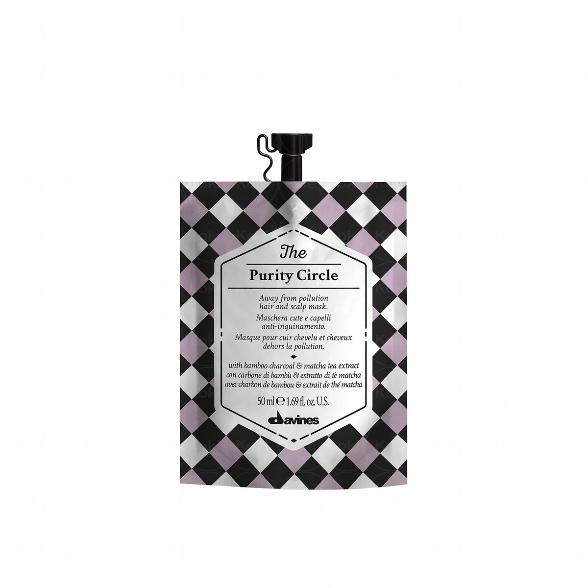 DAVINES THE CIRCLE CHRONICLES maska do włosów i skóry głowy The Purity Circle 50 ml
