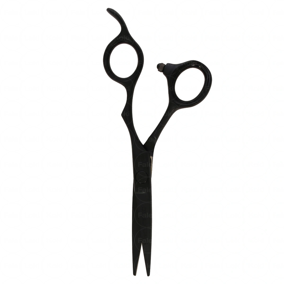 OLIVIA GARDEN SILKCUT nożyczki do strzyżenia PRO Black Matt left 5.75 "