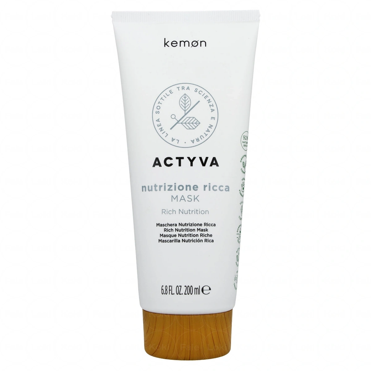KEMON ACTYVA maska do włosów bardzo suchych NUTRIZIONE RICCA 200 ml