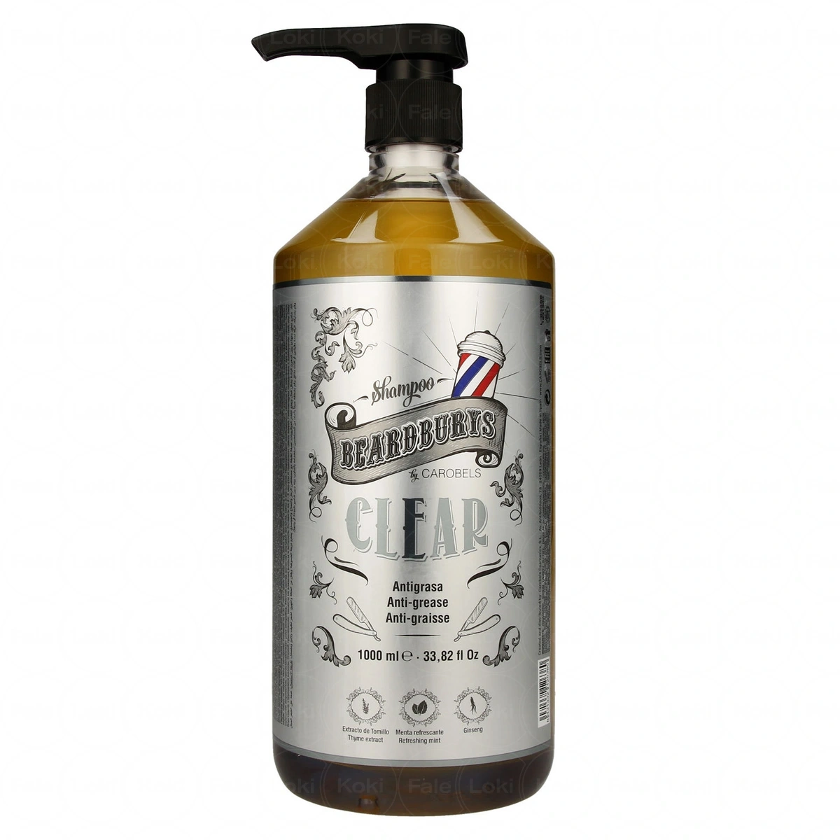 BEARDBURYS szampon oczyszczający Clear 1000 ml