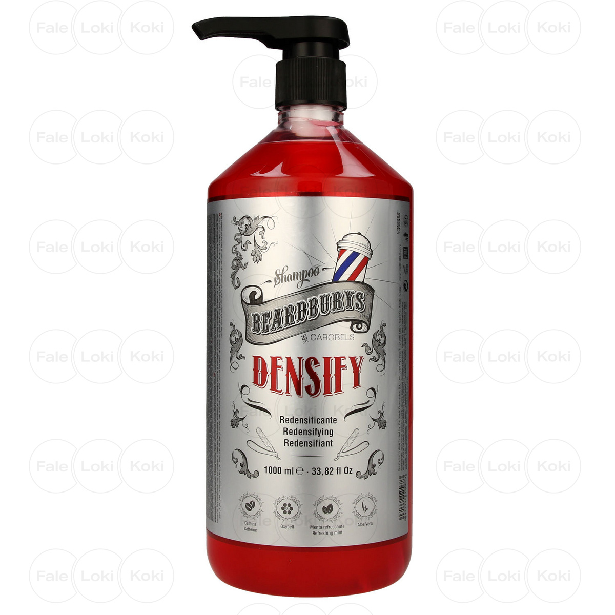 BEARDBURYS szampon wzmacniający Densify 1000 ml