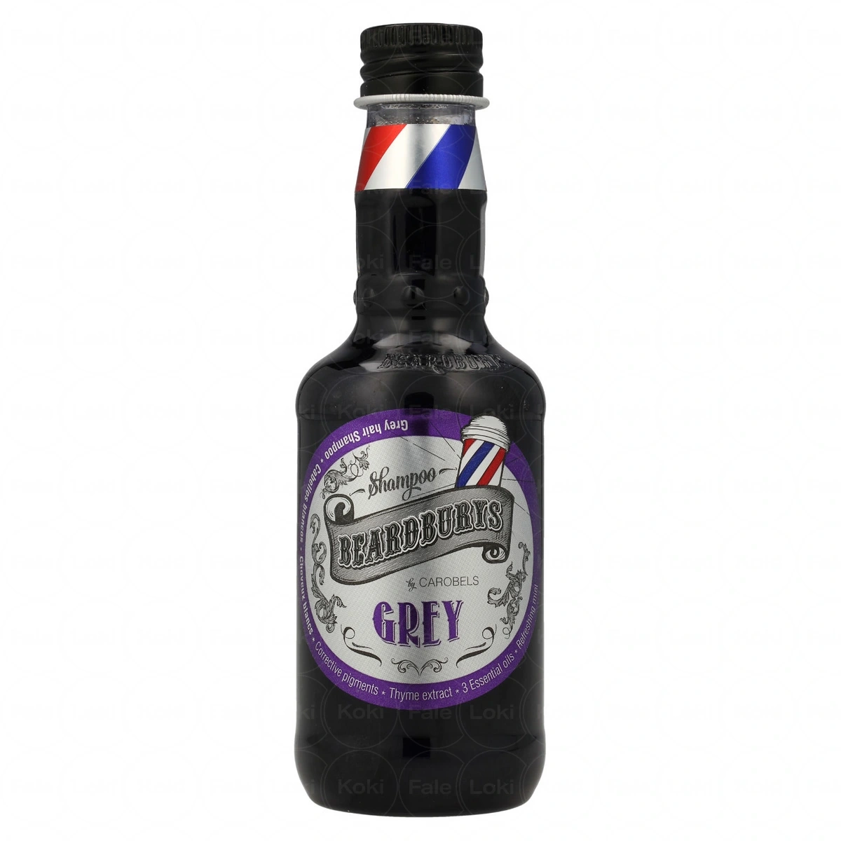 BEARDBURYS szampon do włosów siwych Grey 100 ml
