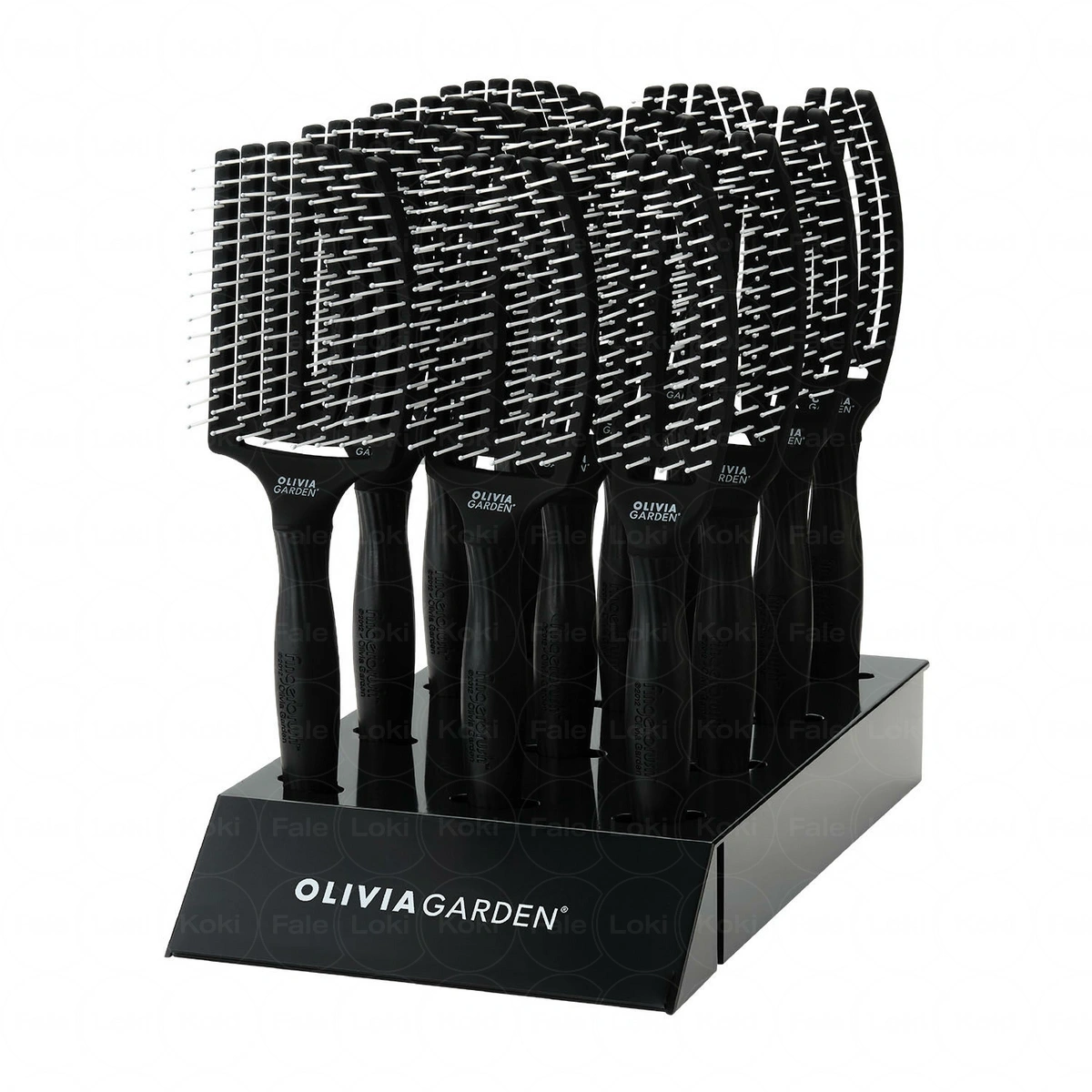OLIVIA GARDEN FINGERBRUSH display szczotek do rozczesywania  12 szt.