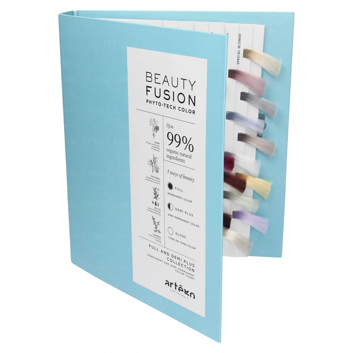 ARTEGO BEAUTY FUSION karta kolorów DEMI PLUS & FULL