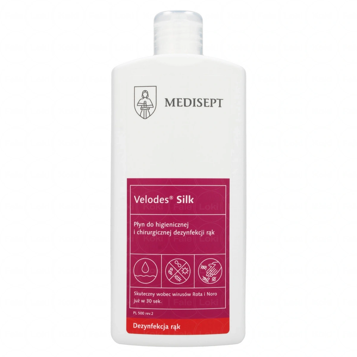MEDISEPT VELODES płyn do dezynfekcji rąk Silk 500 ml