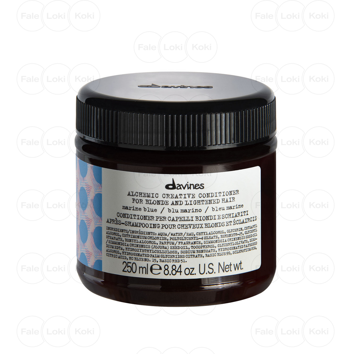 DAVINES ALCHEMIC odżywka do włosów Creative Conditioner Marine Blue 250 ml